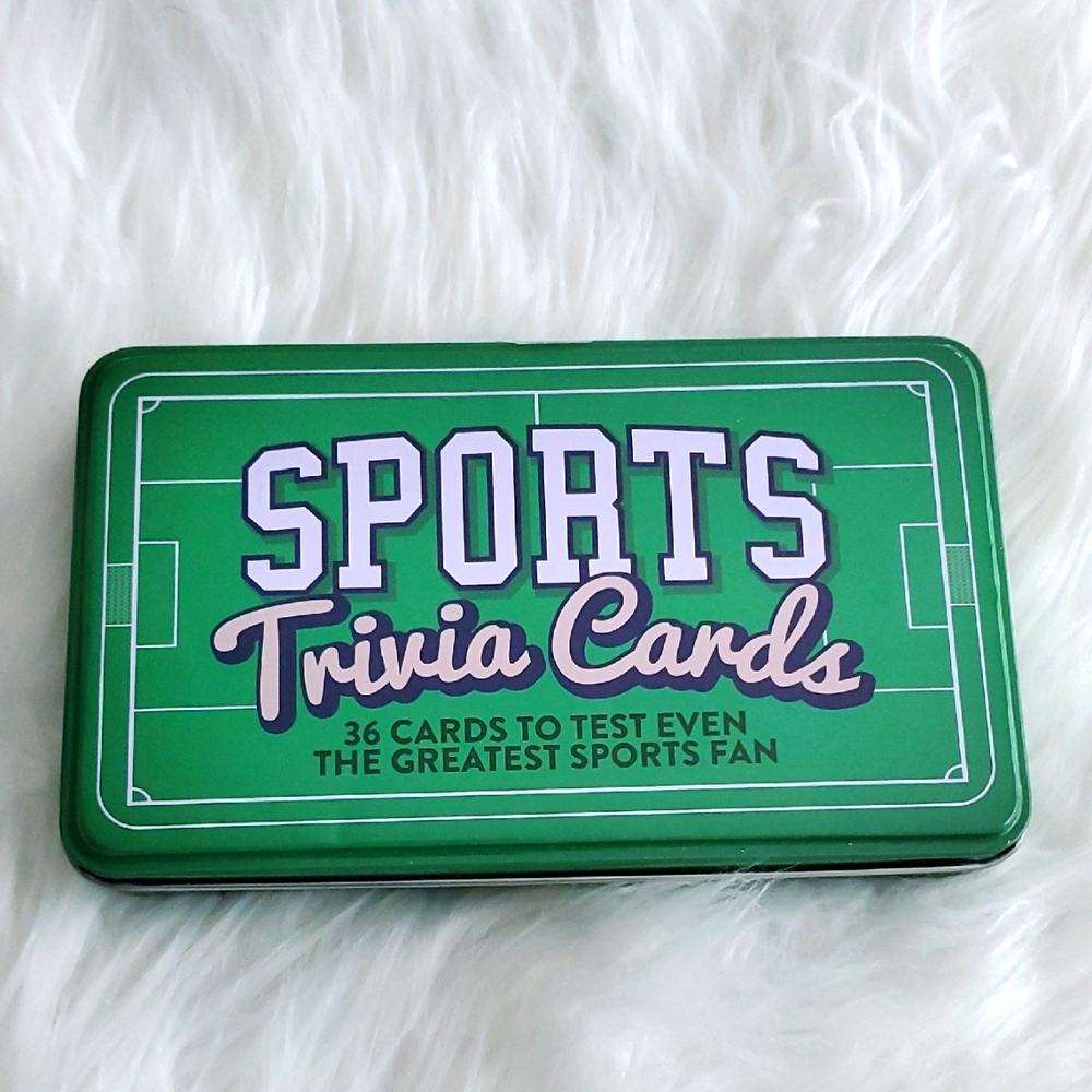Sports Trivia Cards Set Of 36 NWT Sealed